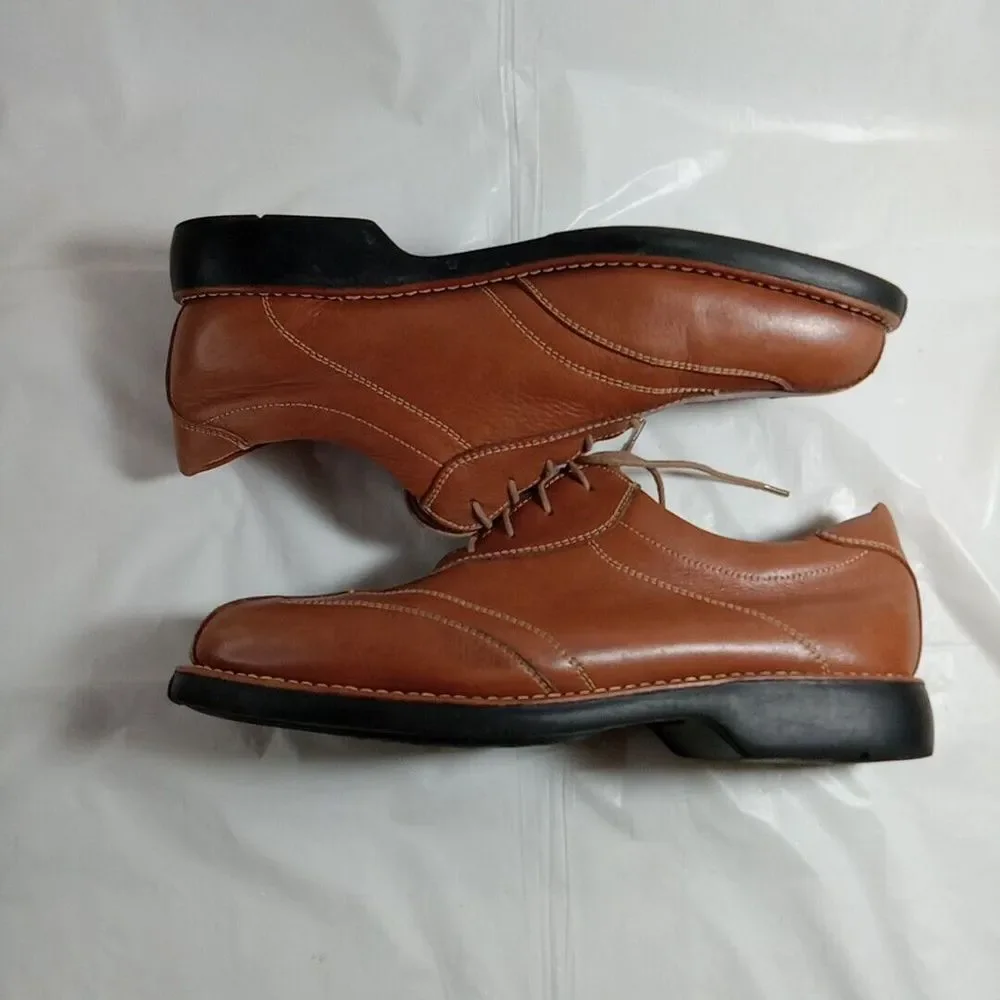 Vineyard shoes Men's Size 10 Brown No Insoles Inside Made In Brazil